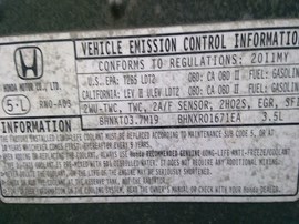 2001 HONDA PILOT, GRAY, EX-L, 3.5L, AT,  A24046